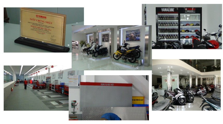 Nội Thất Showroom YAMAHA